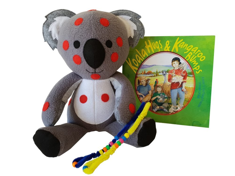 Koola the Koala with the Koala Hugs and Kangaroo Bumps storybook